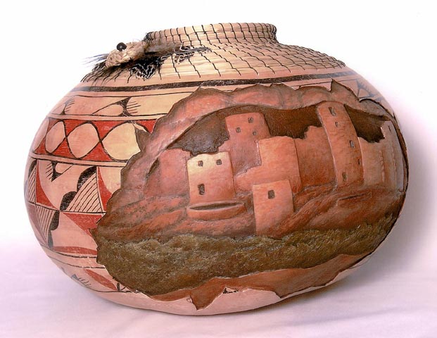 Southwest Gourd Art